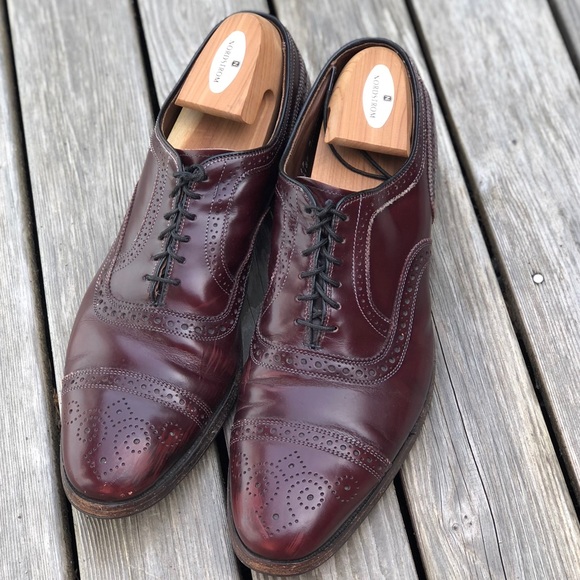 Oxford Oxblood Color Dress Shoes 